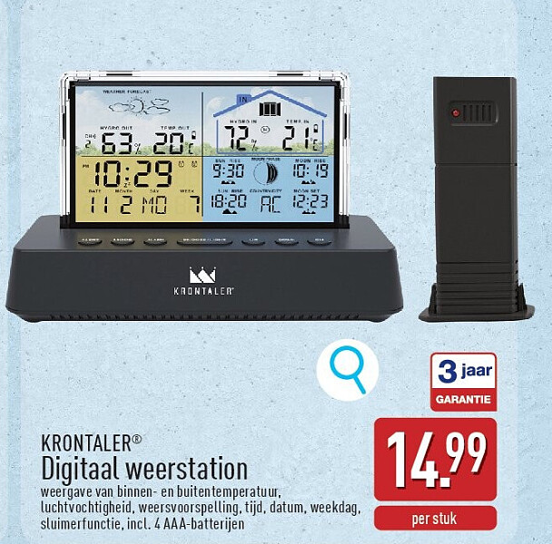 Digitaal weerstation