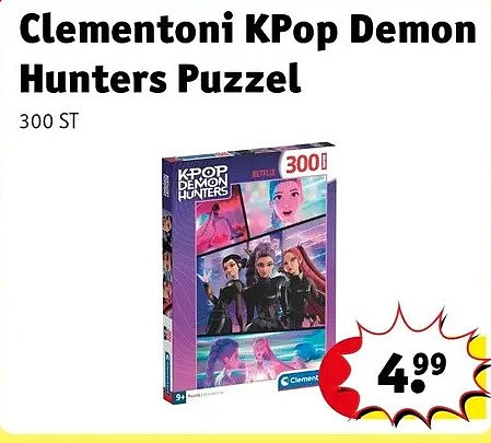 Clementoni KPop Demon Hunters Puzzel