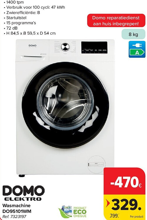 Wasmachine DO95101WM