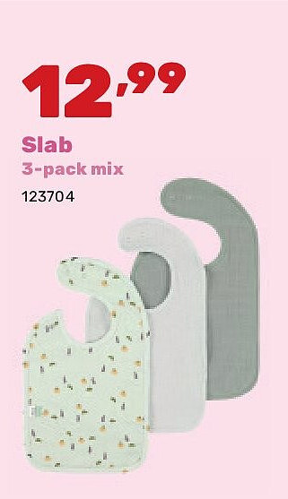 Slab 3-pack mix