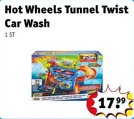 Hot Wheels Tunnel Twist Car Wash