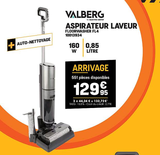 ASPIRATEUR LAVEUR