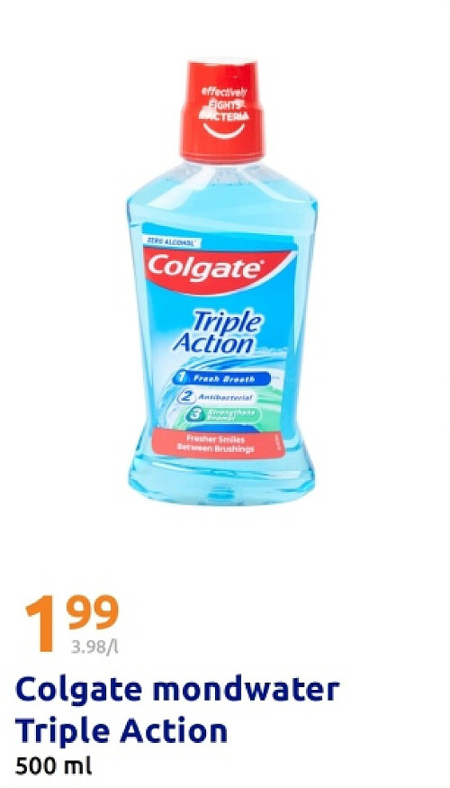 Colgate mondwater Triple Action