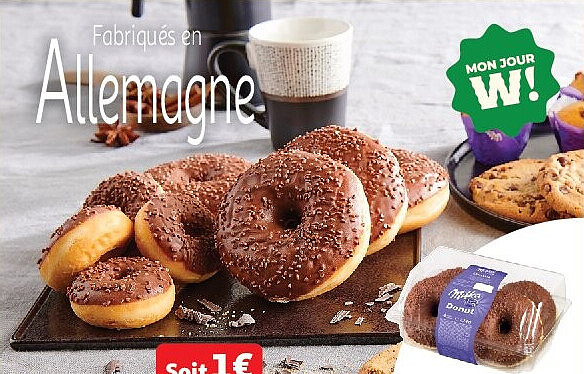 Donuts au chocolat Milka