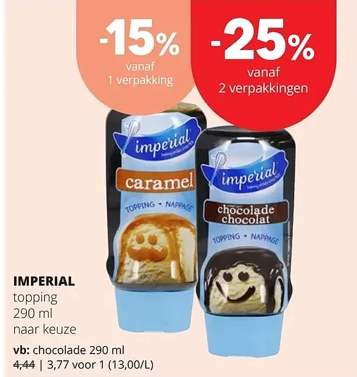IMPERIAL chocolade 290 ml