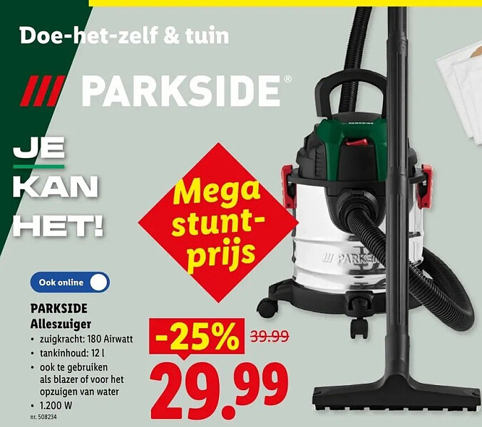 PARKSIDE Alleszuiger