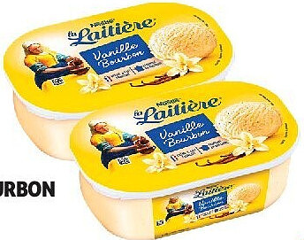 Glace vanille Bourbon La Laitière