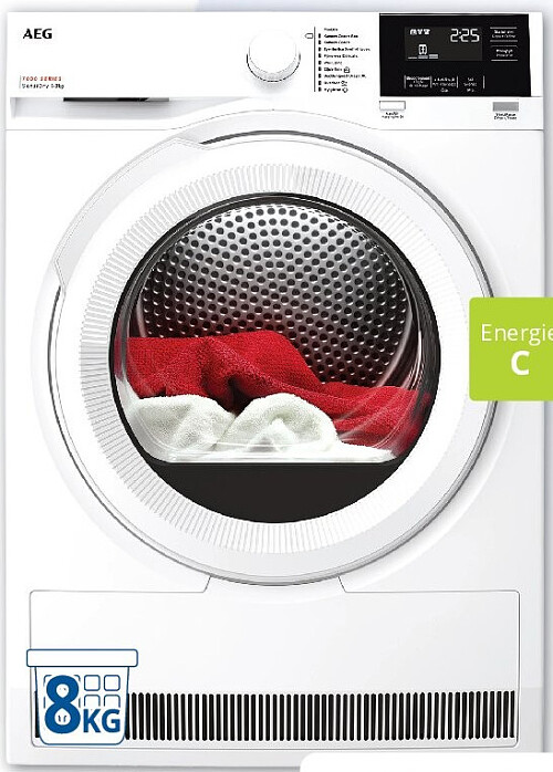 Droogkast met warmtepomp TR78E24Z 8 KG