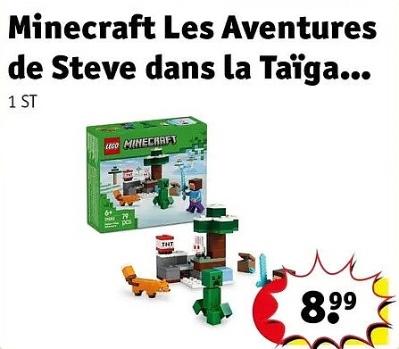Minecraft Les Aventures de Steve dans la