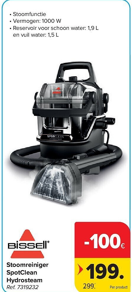 Stoomreiniger SpotClean Hydrosteam