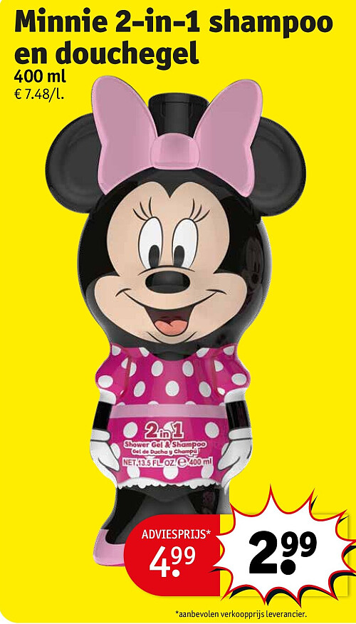 Minnie 2-in-1 shampoo en douchegel