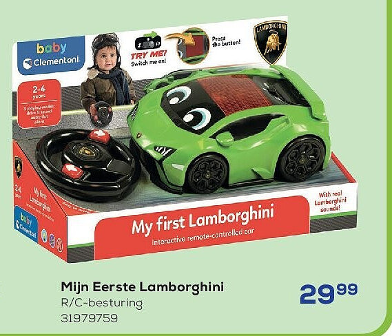 Mijn Eerste Lamborghini R/C-besturing