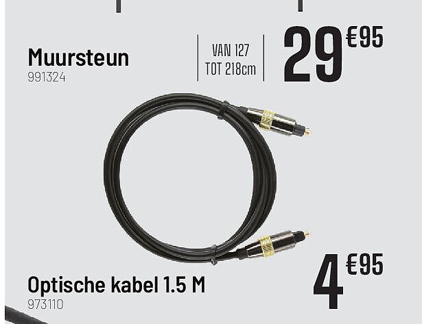 Optische kabel 1.5 M