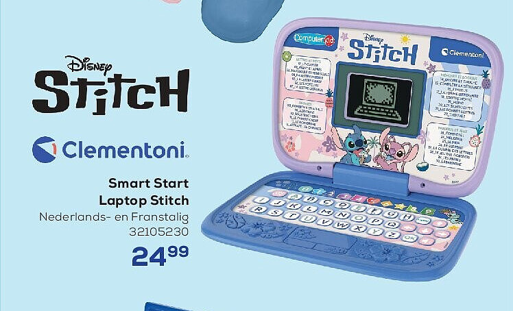 Smart Start Laptop Stitch Nederlands- en Franstalig