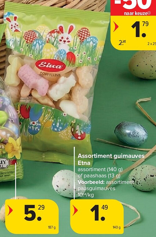 Assortiment guimauves Etna