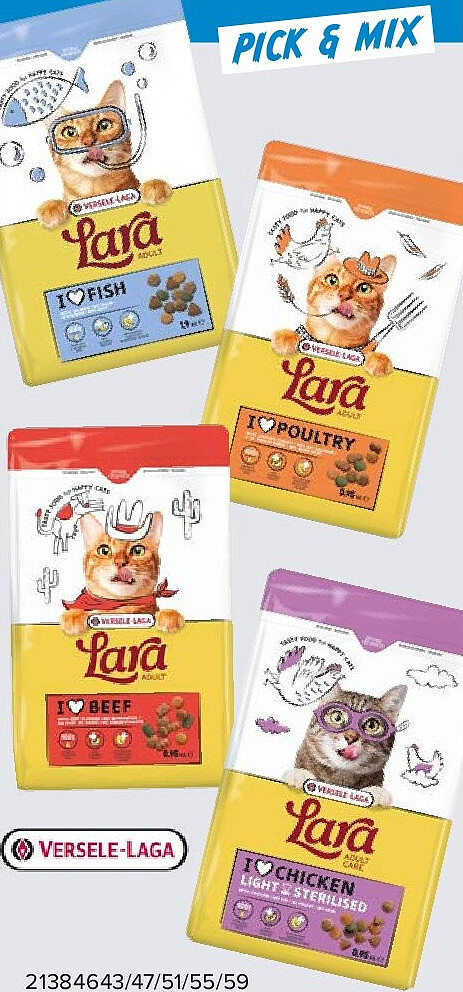 Lara kattenvoeding 950 g