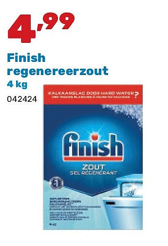 Finish regenereerzout 4 kg