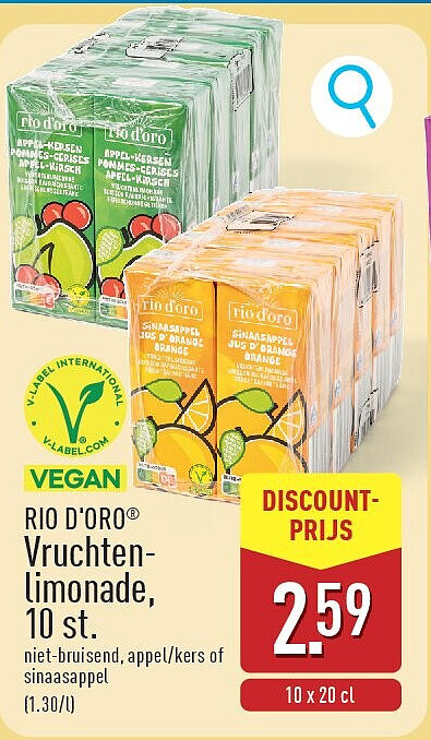 Vruchtenlimonade, 10st.