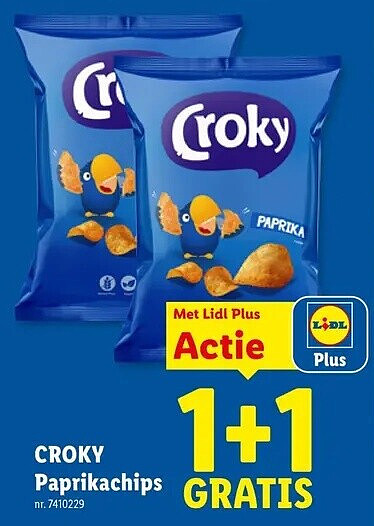 CROKY Paprikachips