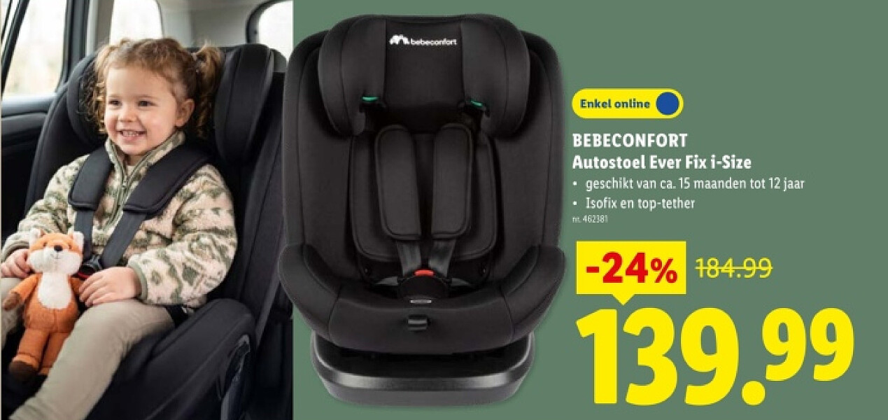 Autostoel Ever Fix i-Size