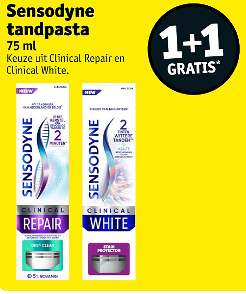 Sensodyne tandpasta