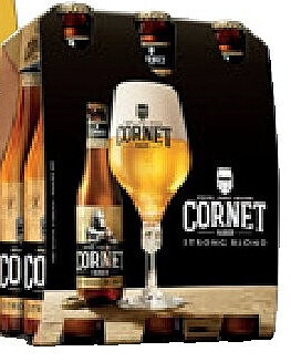 Cornet Strong Blond 6 x 33 cl