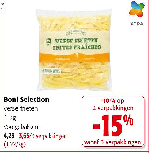 Boni Selection verse frieten 1 kg