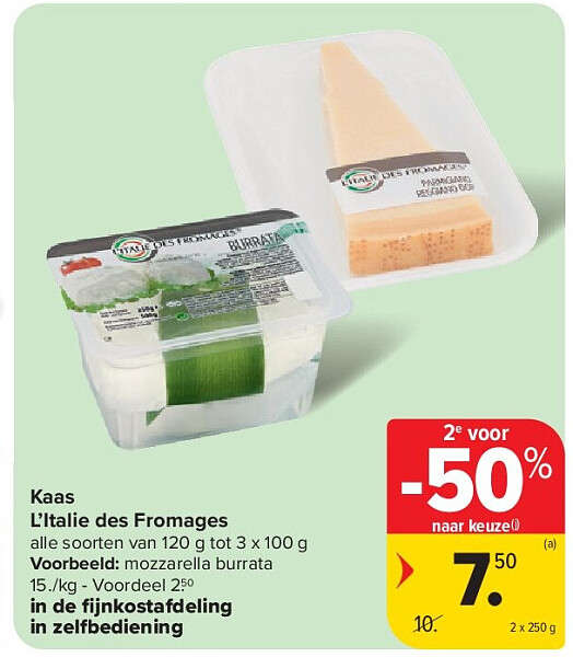 Kaas L’Italie des Fromages