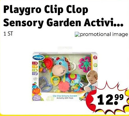 Playgro Clip Clop Sensory Garden Activi...