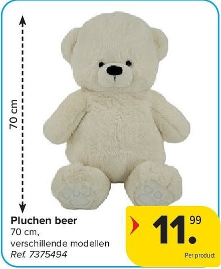 Pluchen beer