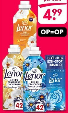 Lenor wasverzachters 42 wasbeurten en geurboosters