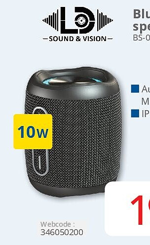 Bluetooth speaker BS-0200BLK