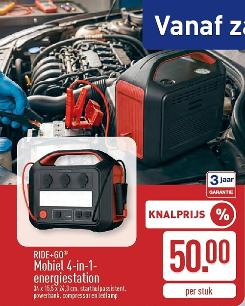 Mobiel 4-in-1- energiestation