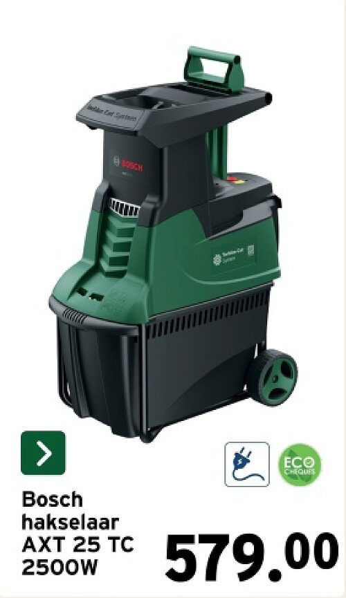 Bosch hakselaar AXT 25 TC 2500W