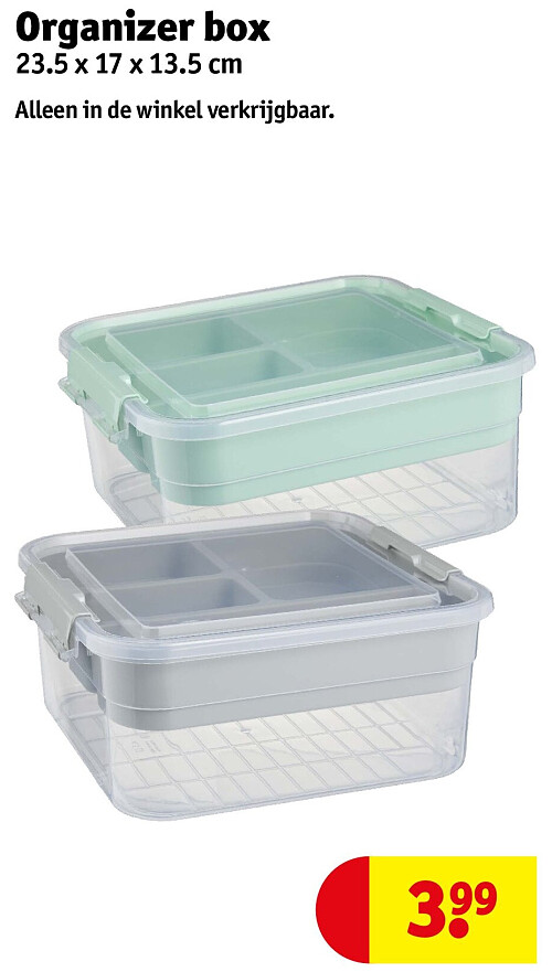 Organizer box 23.5 x 17 x 13.5 cm