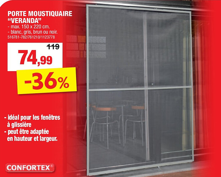 PORTE MOUSTIQUAIRE “VERANDA”