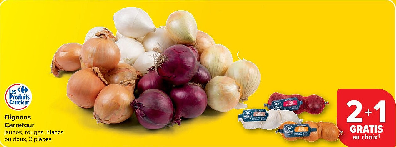 Oignons Carrefour