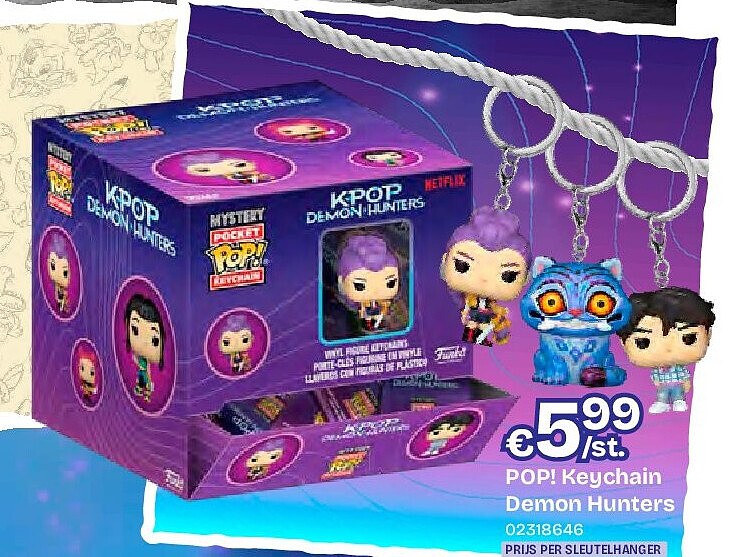 POP! Keychain Demon Hunters