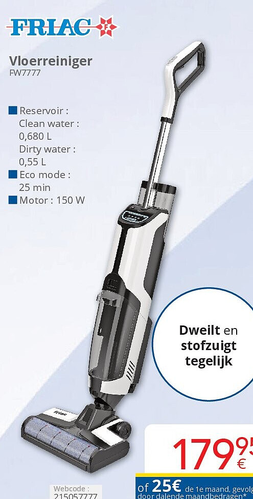 Vloerreiniger FW7777