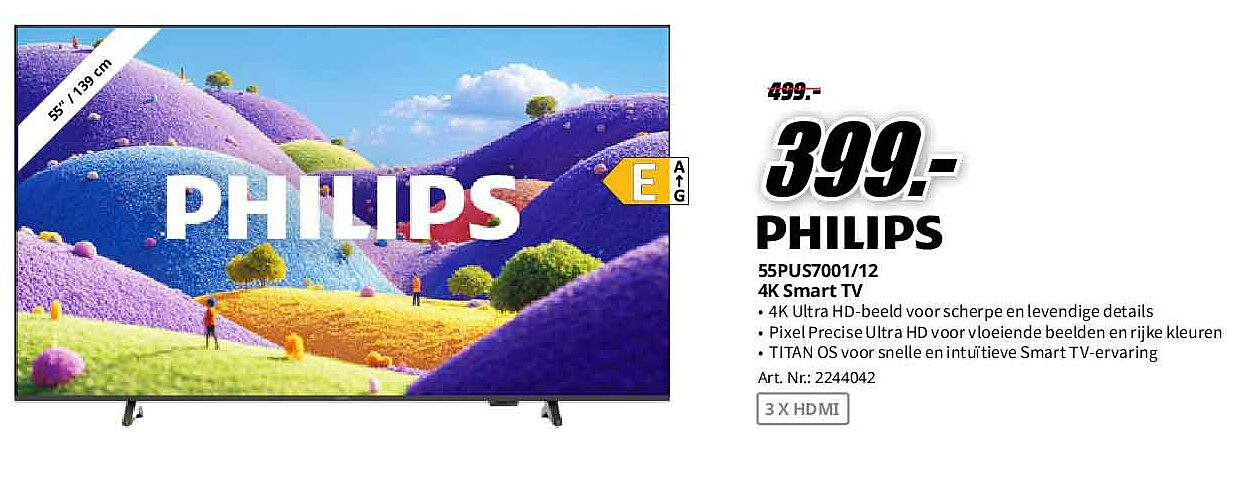 Philips 55PUS7001/12 4K Smart TV