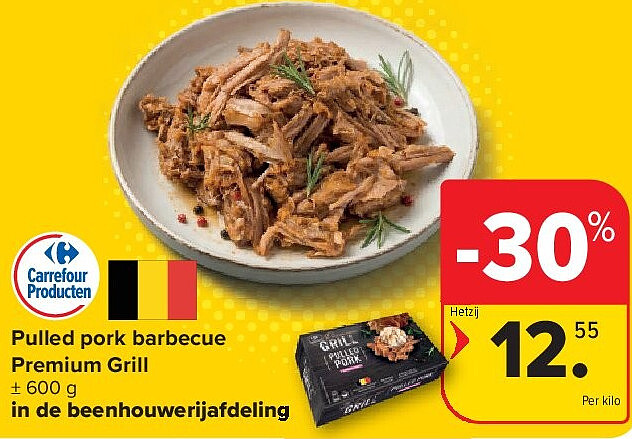 Pulled pork barbecue Premium Grill