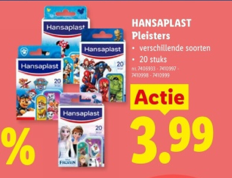 HANSAPLAST Pleisters
