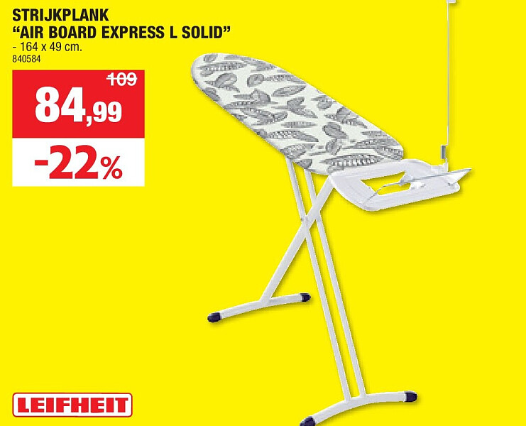 STRIJKPLANK “AIR BOARD EXPRESS L SOLID”