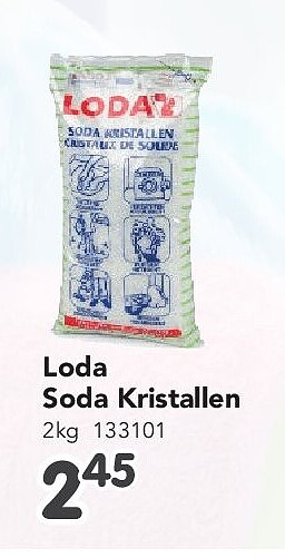 Loda Soda Kristallen 2kg