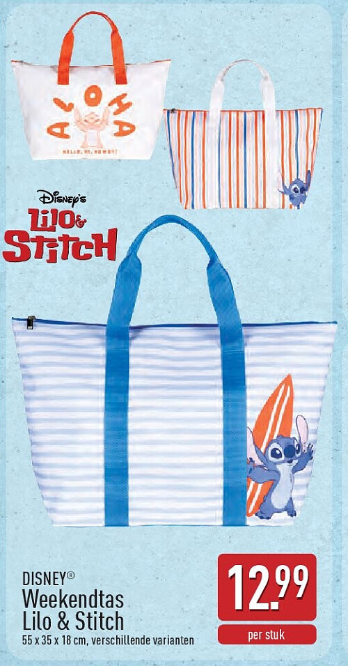 Weekendtas Lilo & Stitch