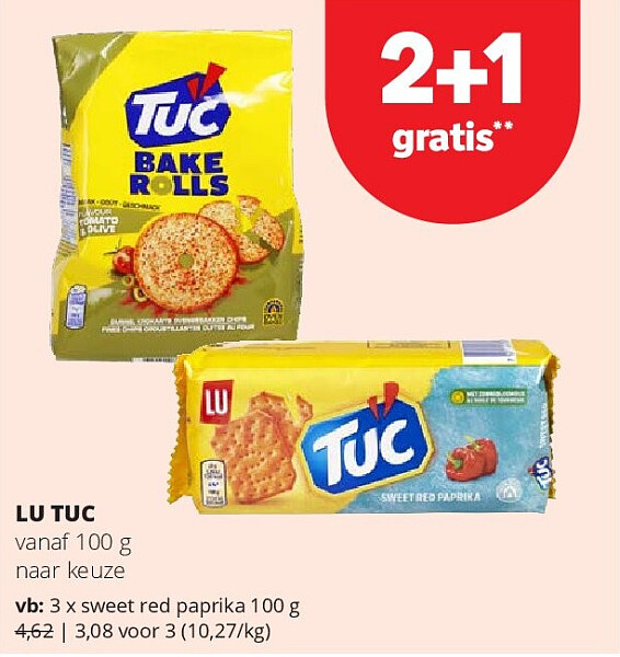 LU TUC sweet red paprika 100 g