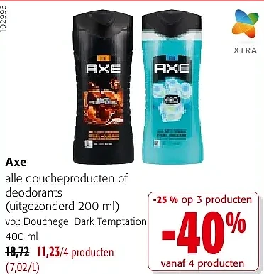 Axe Douchegel Dark Temptation 400 ml