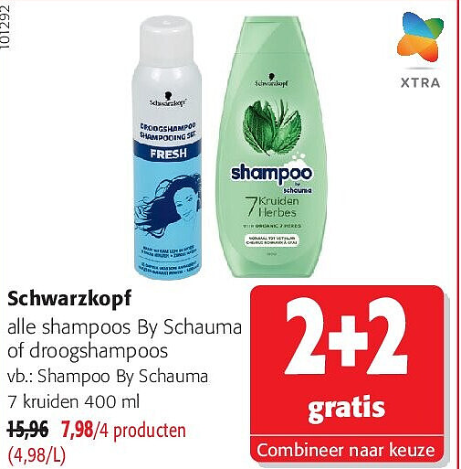 Schwarzkopf Shampoo By Schauma 7 kruiden 400 ml