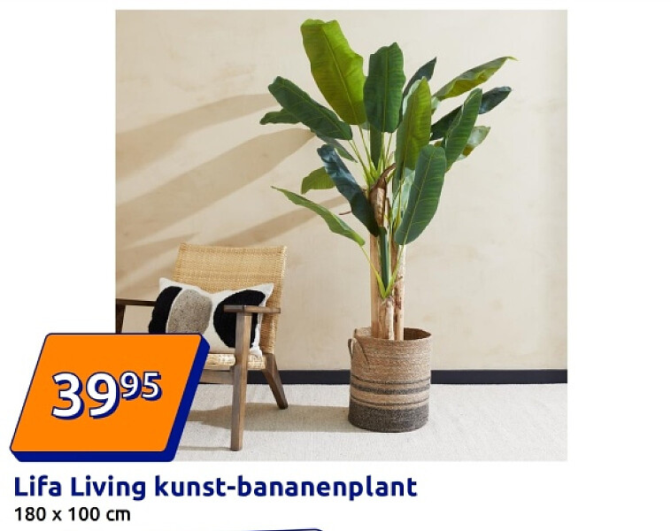 Lifa Living kunst-bananenplant