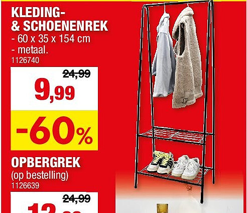 KLEDING- & SCHOENENREK